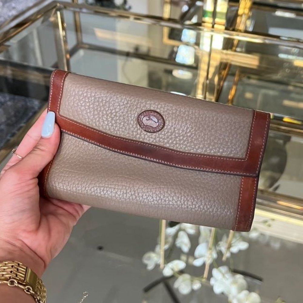Vintage Dooney & Bourke Leather Wallet